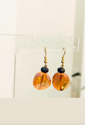 Mango glass earring